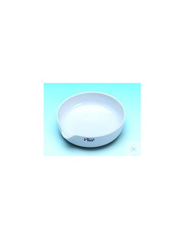 Evaporating basin 100 ml Ø 100 mm pout glazed shallow form