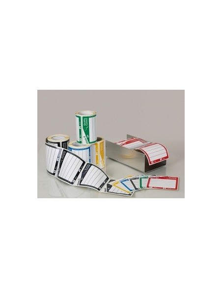 Close-it control seal food 95x95 blue pack 500 pcs.