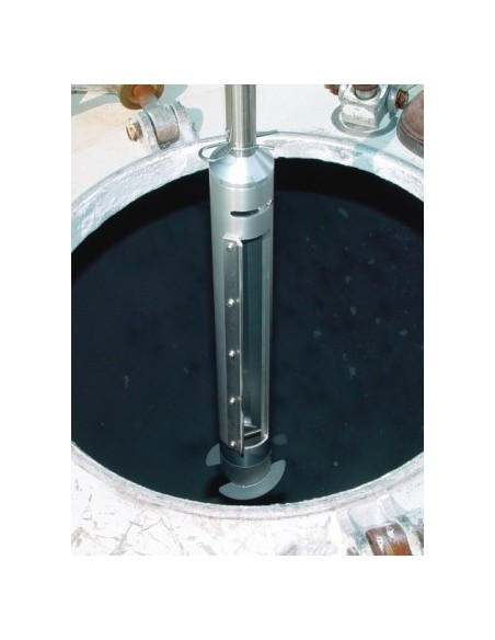 Silo-Drill aluminium total length 1500 mm