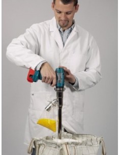 PowderProof for powders up to 2 mm length 30 cm lance horizontal