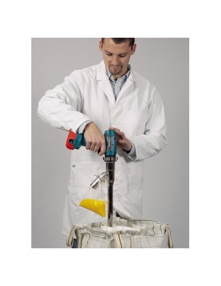 PowderProof for powders up to 2 mm length 90 cm lance vertical