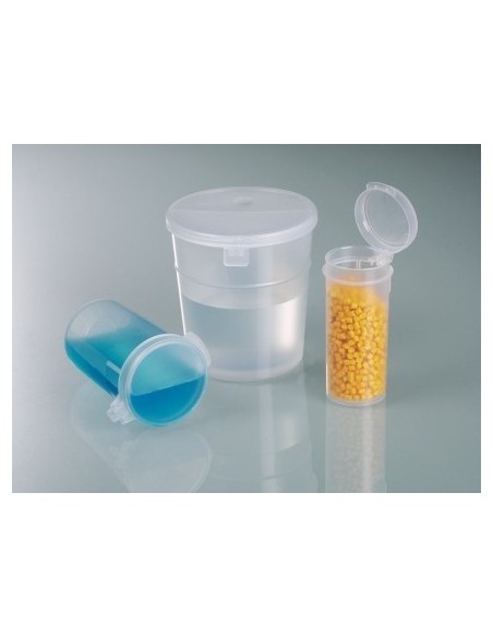 Sample container PP 300 ml aseptic graduated