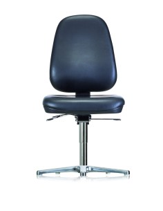 Reinraumstuhl mit Gleitern WS 1710 RR ESD Classic Sitz und