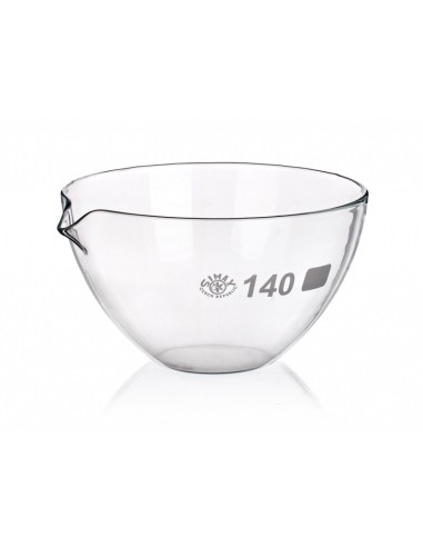 Abdampfschale 10 ml Borosilikatglas 3.3 Ausguss flacher Boden