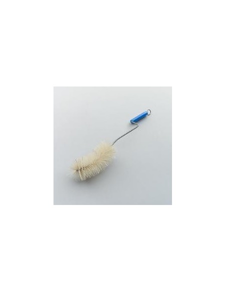 Bottle brush natural bristle total / brush length 410/140 mm