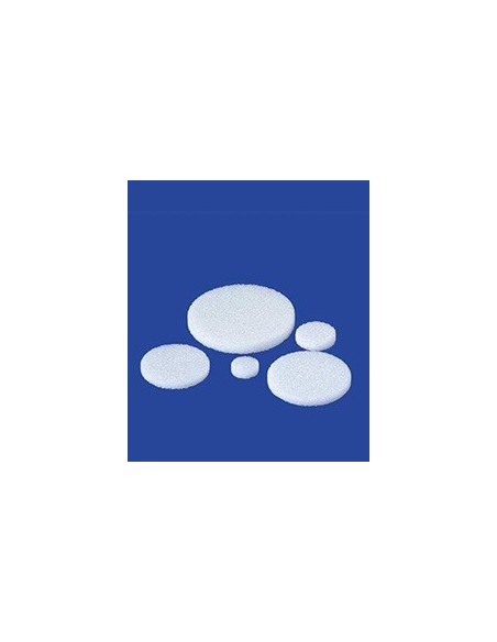 Filter disc glass Boro 3.3 centred edge not fused Ø 20 mm