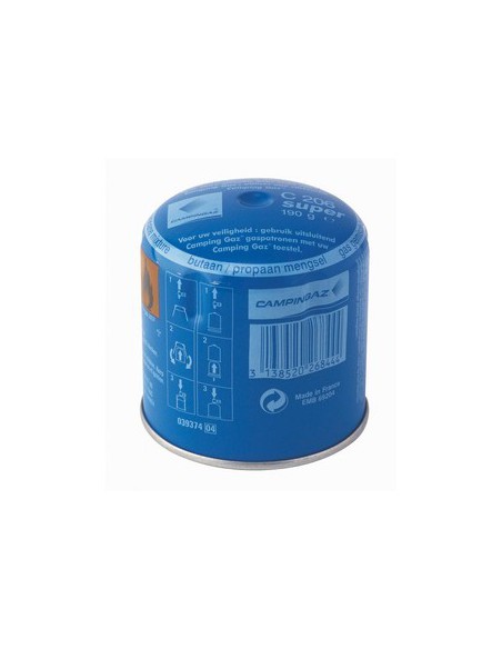Gas cartridge C 206 GLS 190 g gas mixture 80/20 butane/propane