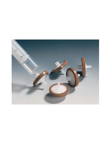 Spritzenfilter Q-Max RR GF Ø 13 mm 0,7 µm VE 100 Stck.