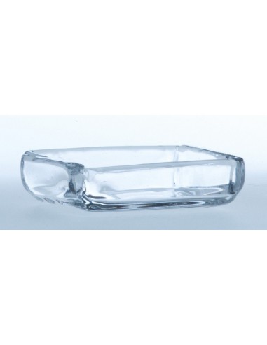 Veraschungskästchen Quarzglas LxBxH. 60x30x7 mm