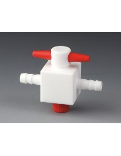 Kurek stożkowy PTFE o średnicy zewn. tulejki Ø 6,8 mm 2-drożny