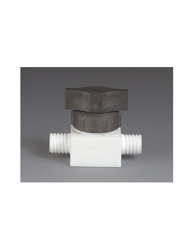 Kugelhahn-GL PTFE GL 25 Ø 8 mm 2-Wege gerade