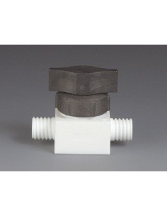 Kugelhahn-GL PTFE GL14 Ø 3 mm 3-Wege L-förmig