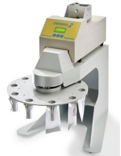 Contafill 2 Abfüllstation für Contador 2 mit Drehteller für