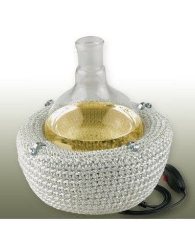 Heating mantles for round bottom flasks 3L 450°C 230V 2 heating
