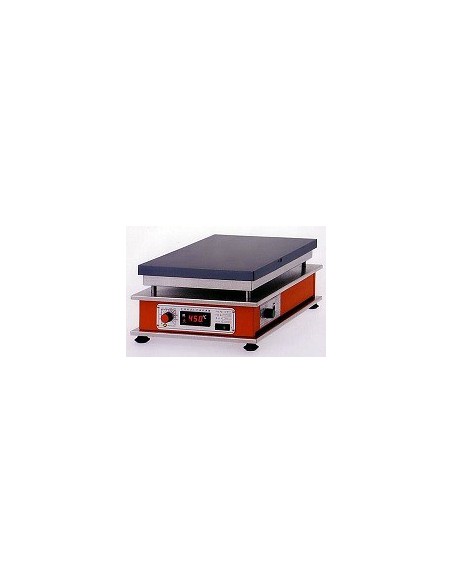 Precision hot plate up to 450°C cast iron heating surface