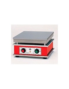 Hot plate therm. Regulated variably adjustable heat-output