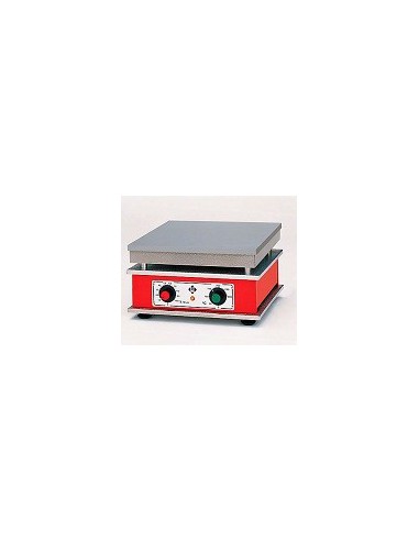 Hot plate therm. Regulated variably adjustable heat-output