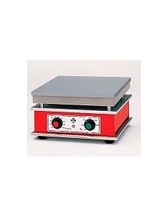 Hot plate therm. Regulated variably adjustable heat-output