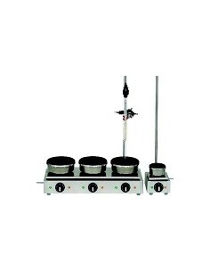 Series hot plate Ø150 mm each position can be individually