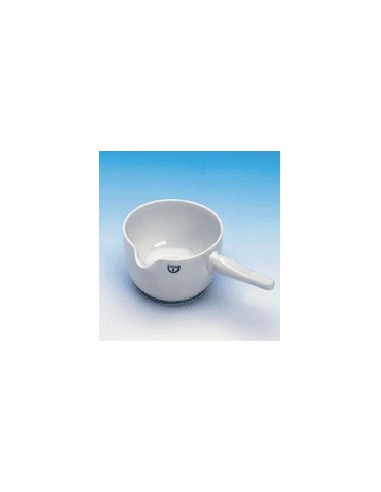 Szalka z rączką porcelanową glazurowana Ø 100 mm wysokość 56 mm