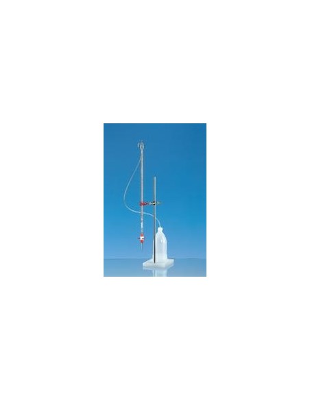 Compact automatic burette 10 ml:0,05 ml Class B Schellbach w.
