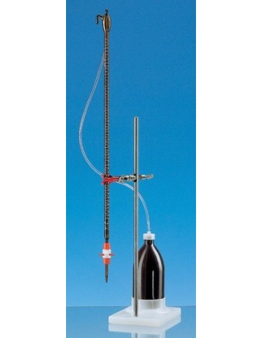 Compact automatic burette brown 50:0,1 ml Class B with