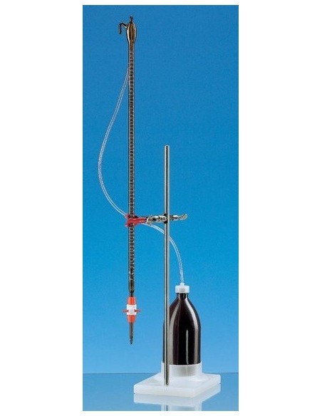 Compact automatic burette brown 50:0,1 ml Class B with