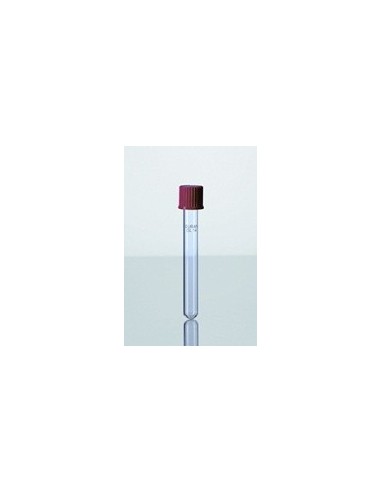 Culture tube 12 x 100 mm Duran with thread and screw cap pack