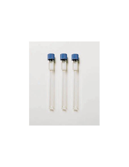 Culture tube 150x25 Boro 3.3 glass with Plastic-screw cap Pack