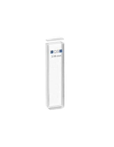 Makro-Küvette 100-QS Schichtdicke 2 mm