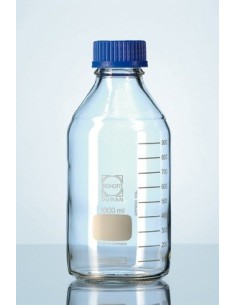 Reagent bottle 250 ml Duran PP srew cap GL45 blue pack 10 pcs.
