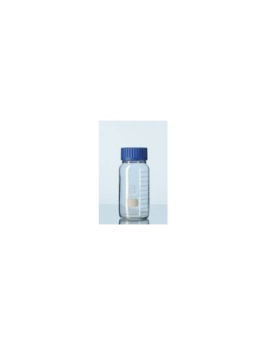 Laborflasche 2000 ml weithals Duran kunststoffummantelt ØxH