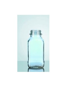Reagent bottle 250 ml wide neck square with out screw cap GL45
