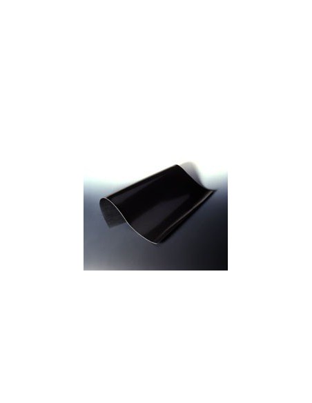 Platte aus Fluorkautschuk schwarz 200x200 mm Stärke 2 mm