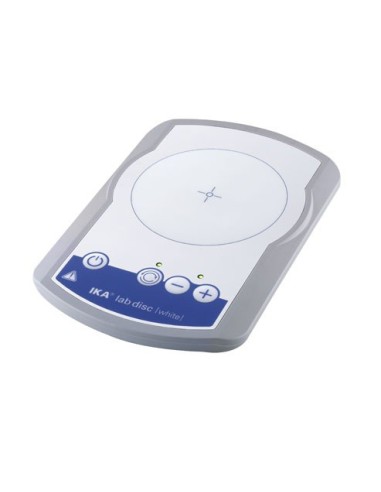 Magnetic stirrer lab disc white ultraflat