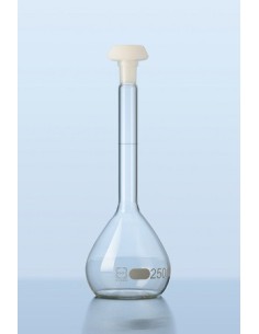 Kolba miarowa 100 ml Duran klasa B korek PE NS 14/23 op. 2 szt.