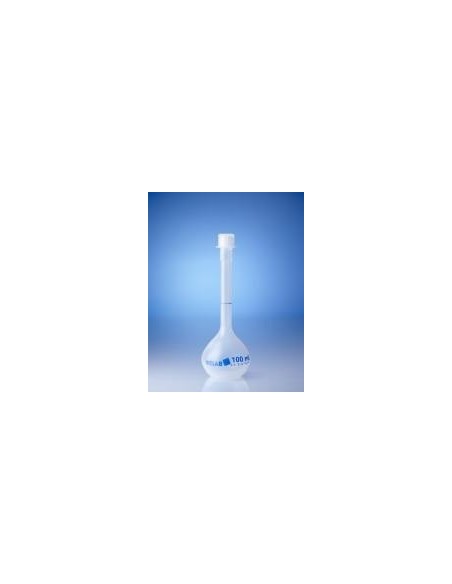 Volumetric flask 1000 ml PP class B screw cap GL32