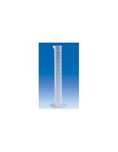 Messzylinder PP 10 ml Klasse B hohe Form erhabene Skala VE 12