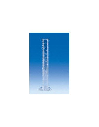 Cylinder miarowy 10 ml PMP wysoka forma klasa A skala