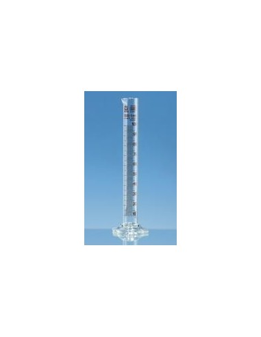 Messzylinder 500 ml Boro 3.3 hohe Form Klasse B braun graduiert
