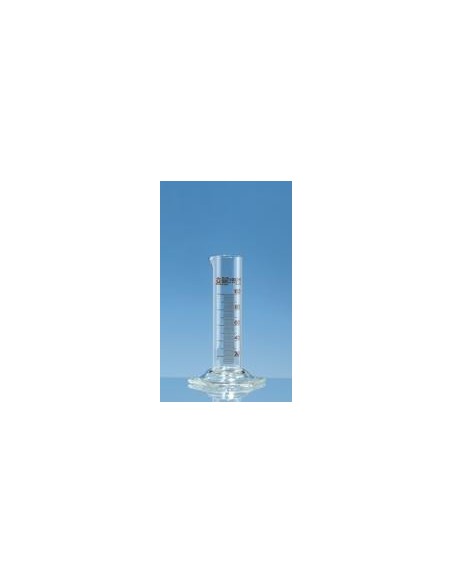 Messzylinder 100 ml Boro 3.3 Klasse B niedere Form braun