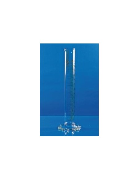 Messzylinder 250:2 ml Klasse B Boro 3.3 hohe Form Ausguss braun