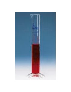 Measuring cylinder 250 ml PMP tall form class A charge