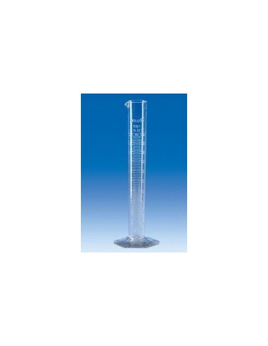 Measuring cylinder 50 ml SAN class B tall form glass-clear