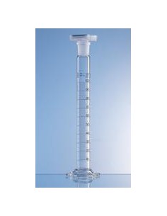Mixing cylinder 1000 ml Boro 3.3 class A CC NS 45/40 PP-Stopfen
