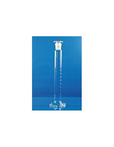 Mixing cylinder 50 ml Boro 3.3 tall form class A NS 19/26 glass