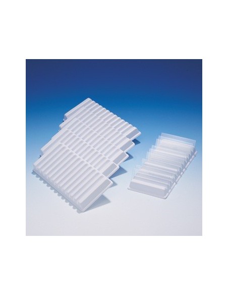 Objektträgerhalter für 12 Objektträger 76x26 mm Polystyrene B