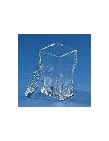 Färbetrog Typ Hellendahl mit Erweiterung Natron-Kalk-Glas für