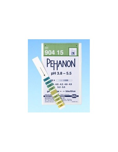 Indikatorpapier Pehanon pH 2,8…4,6 VE 200 Stck.