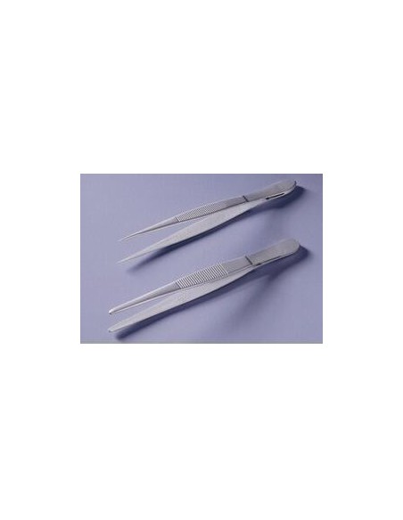 Tweezers teflon coated straight pointed lenght 115 mm